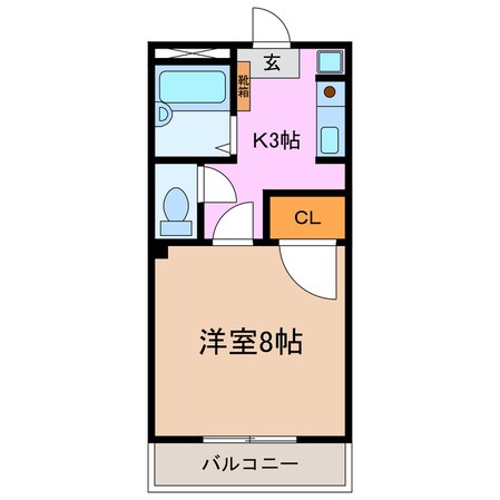 ハースヒルズ赤池Ⅲの物件間取画像